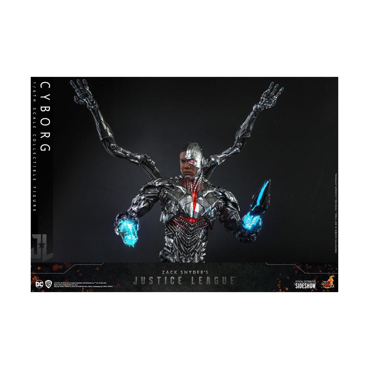 Hot Toys - Liga de la Justicia de Zack Snyder - CYBORG