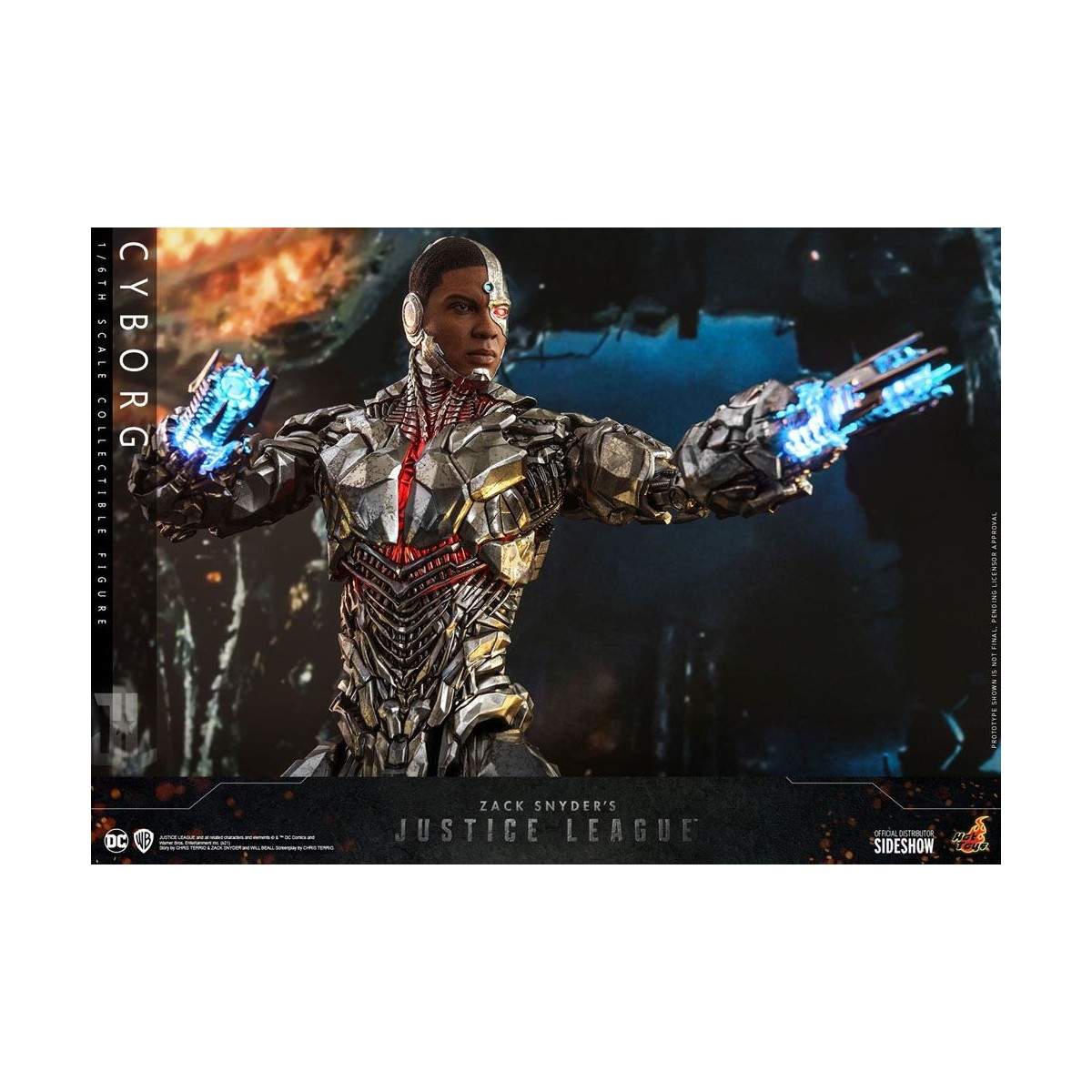 Hot Toys - Liga de la Justicia de Zack Snyder - CYBORG