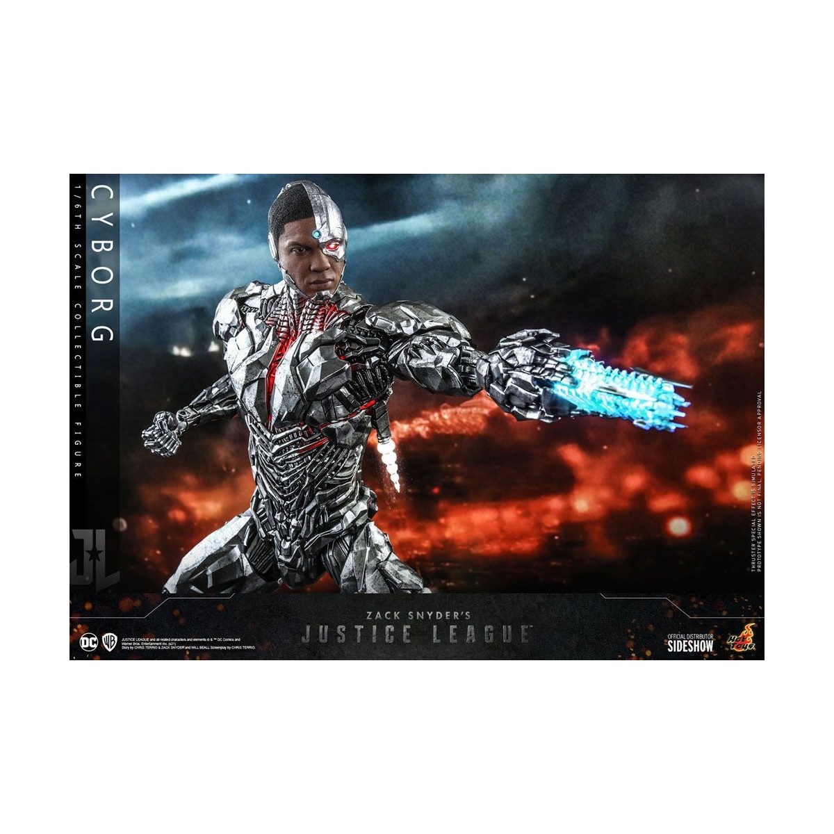 Hot Toys - Liga de la Justicia de Zack Snyder - CYBORG