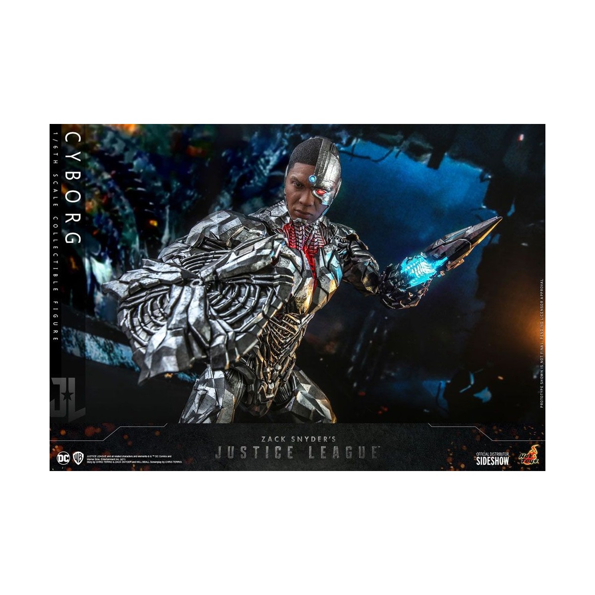 Hot Toys - Liga de la Justicia de Zack Snyder - CYBORG