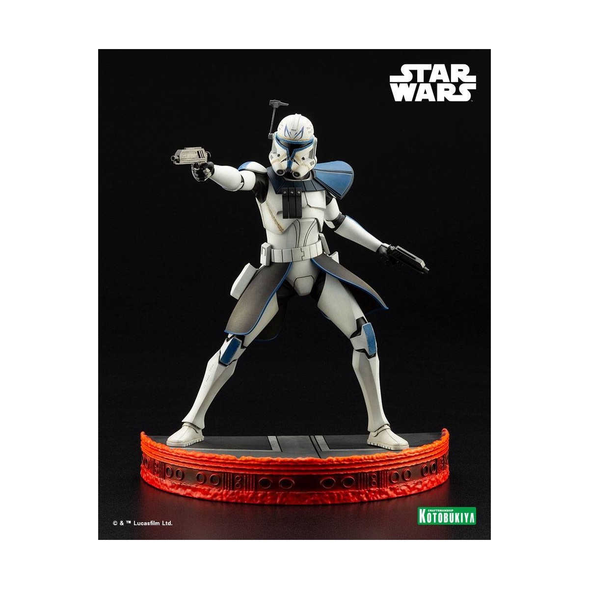 Star Wars - ARTFX kotobukiya - Capitán Rex - The Clone Wars Estatua de PVC ARTFX 1/7