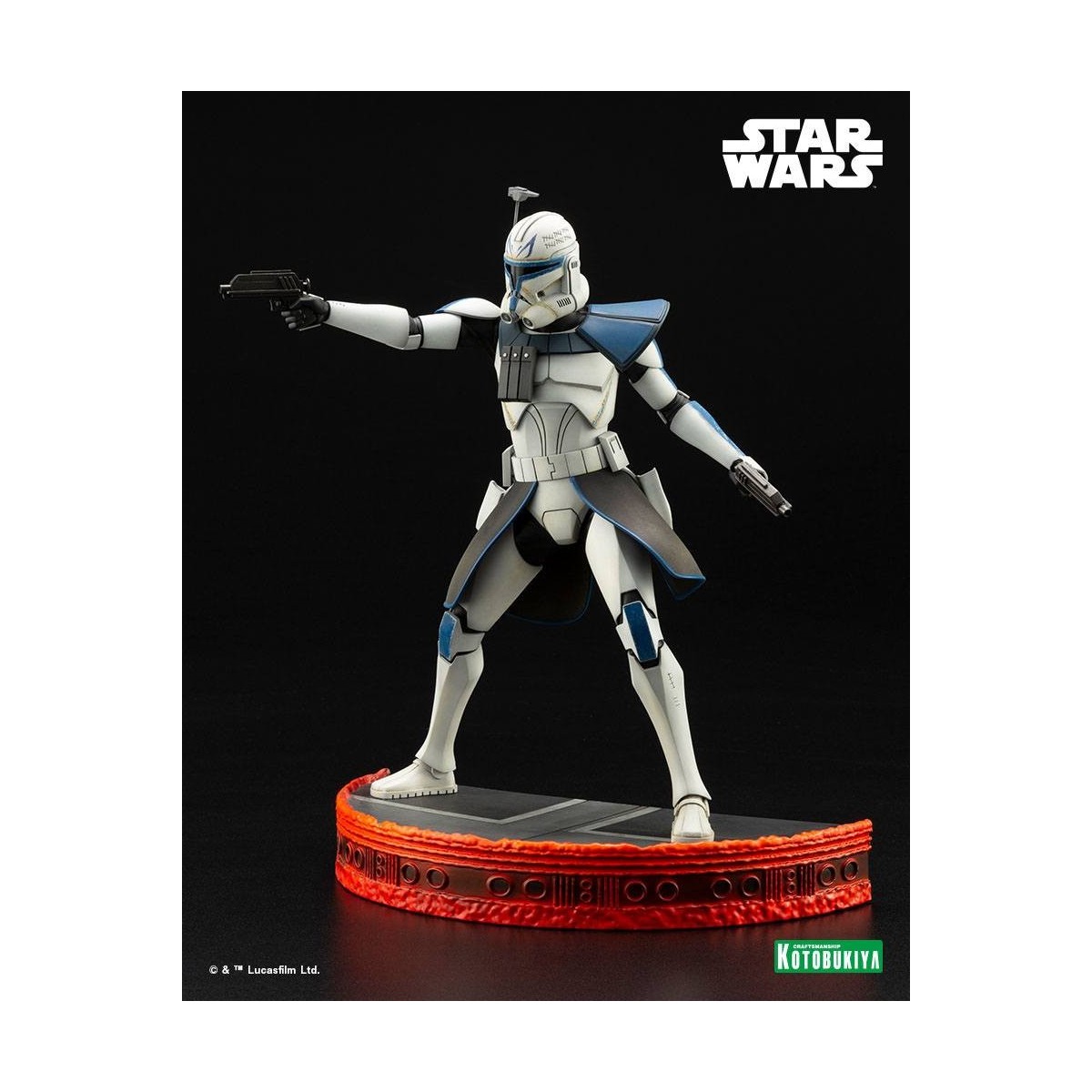 Star Wars - ARTFX kotobukiya - Capitán Rex - The Clone Wars Estatua de PVC ARTFX 1/7