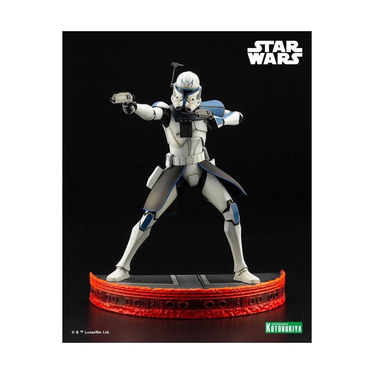 Star Wars - ARTFX kotobukiya - Capitán Rex - The Clone Wars Estatua de PVC ARTFX 1/7