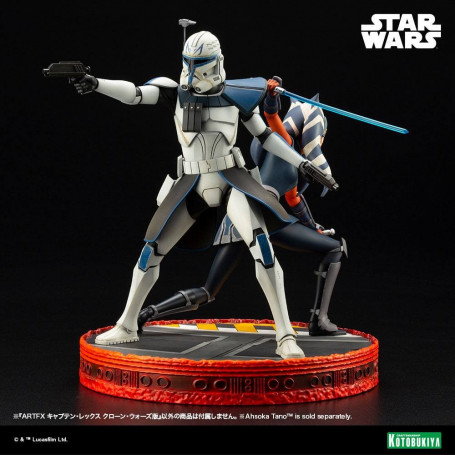 Star Wars - ARTFX kotobukiya - Capitán Rex - The Clone Wars Estatua de PVC ARTFX 1/7