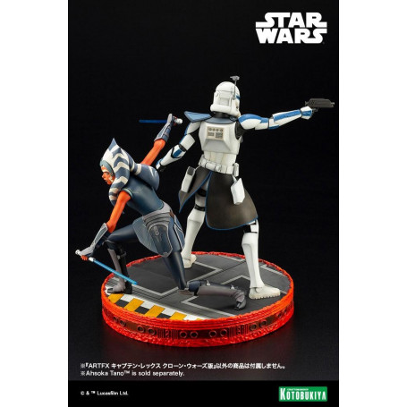 Star Wars - ARTFX kotobukiya - Capitán Rex - The Clone Wars Estatua de PVC ARTFX 1/7