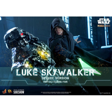 Hot Toys Star Wars The Mandalorian - Luke Skywalker Deluxe Version 1/6 Movie Masterpiece