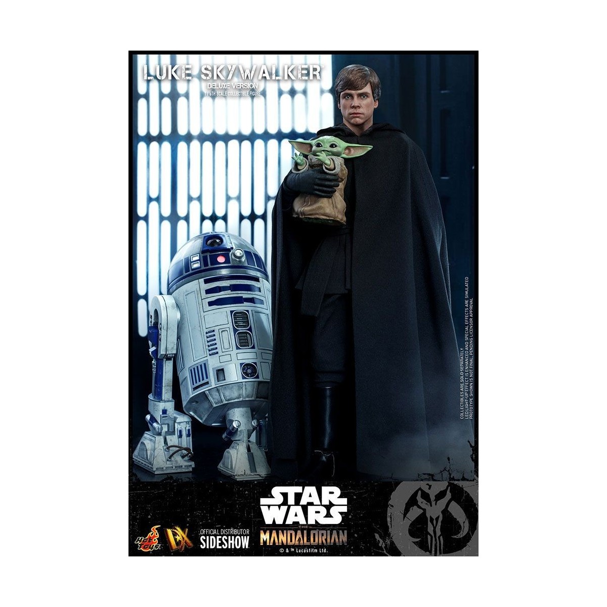 Hot Toys Star Wars The Mandalorian - Luke Skywalker Deluxe Version 1/6 Movie Masterpiece