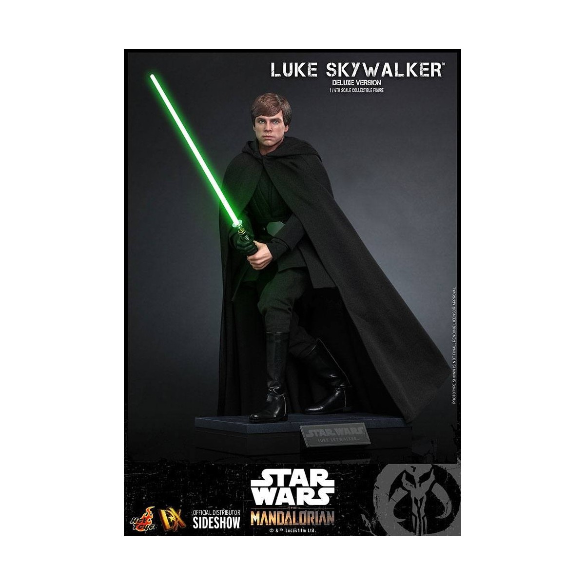 Hot Toys Star Wars The Mandalorian - Luke Skywalker Deluxe Version 1/6 Movie Masterpiece