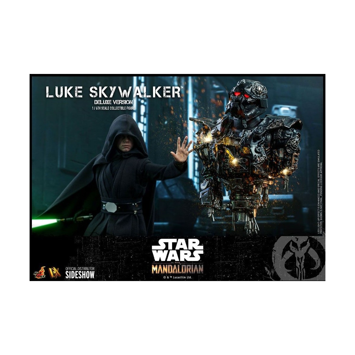 Hot Toys Star Wars The Mandalorian - Luke Skywalker Deluxe Version 1/6 Movie Masterpiece