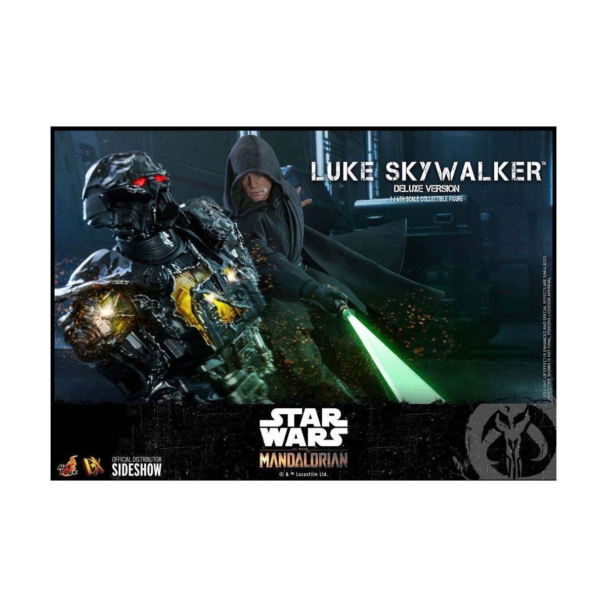 Hot Toys Star Wars The Mandalorian - Luke Skywalker Deluxe Version 1/6 Movie Masterpiece