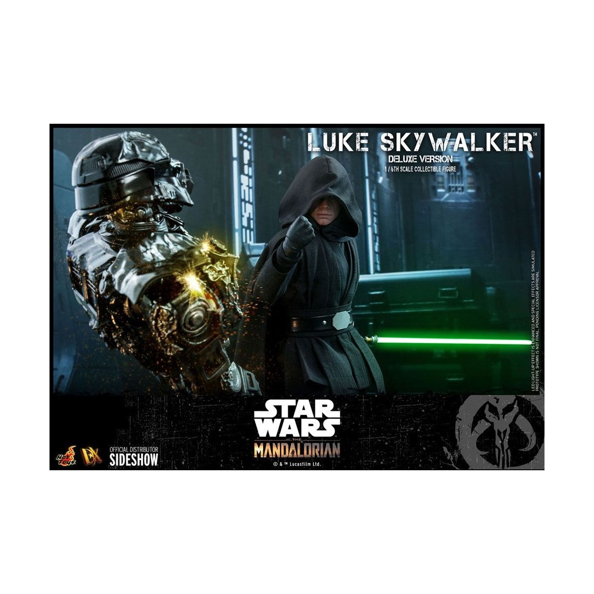 Hot Toys Star Wars The Mandalorian - Luke Skywalker Deluxe Version 1/6 Movie Masterpiece