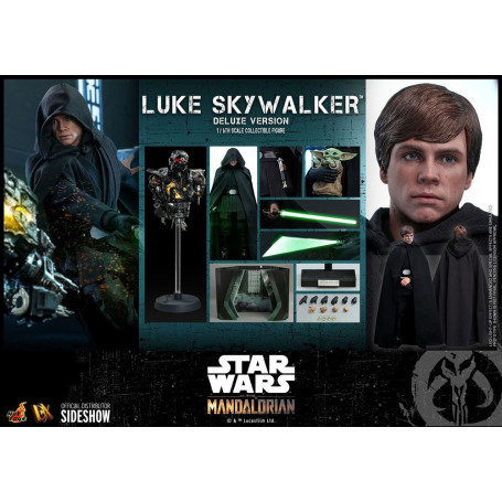 Hot Toys Star Wars The Mandalorian - Luke Skywalker Deluxe Version 1/6 Movie Masterpiece