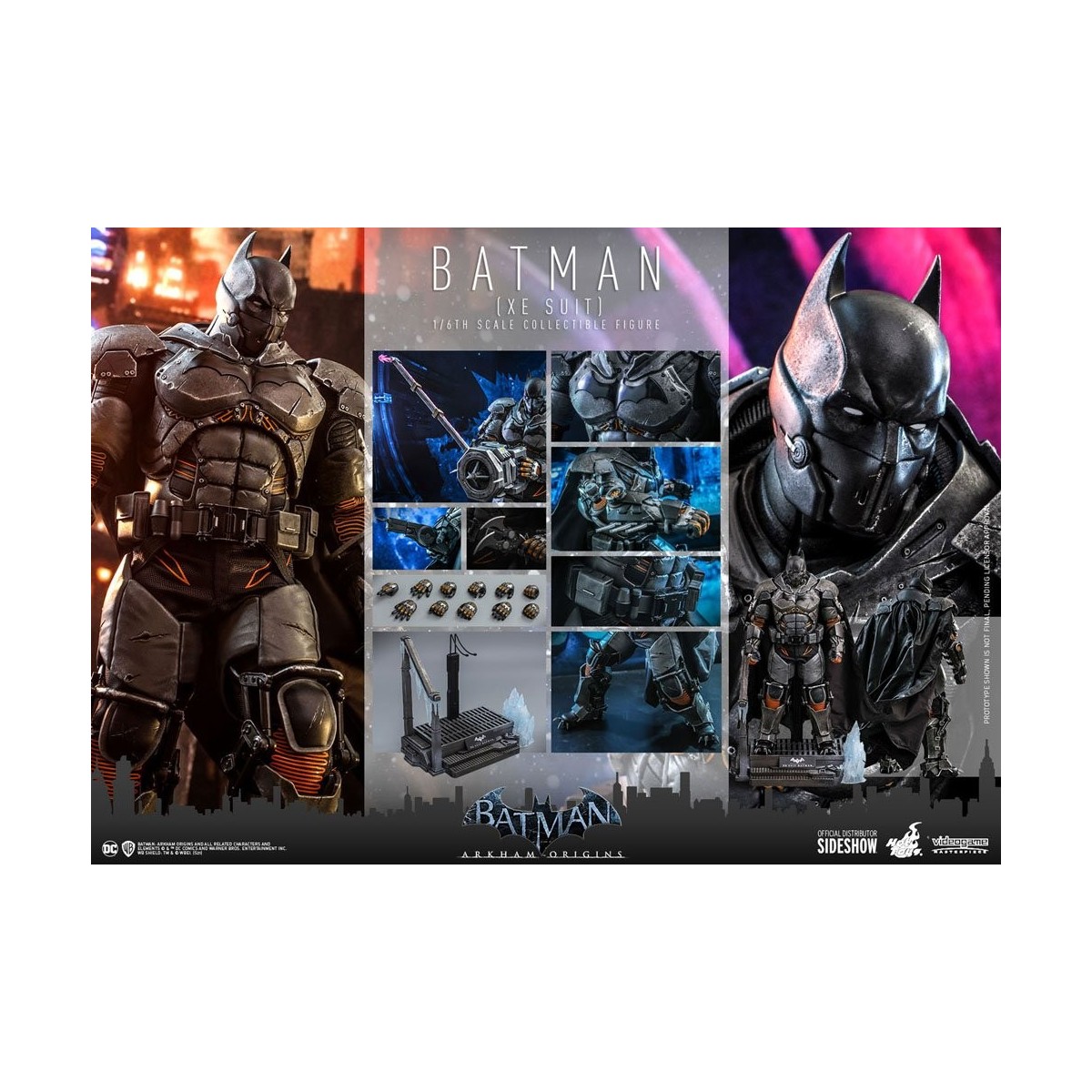 Hot Toys Batman: Arkham Origins - Batman (Traje XE) Movie Masterpiece 1/6
