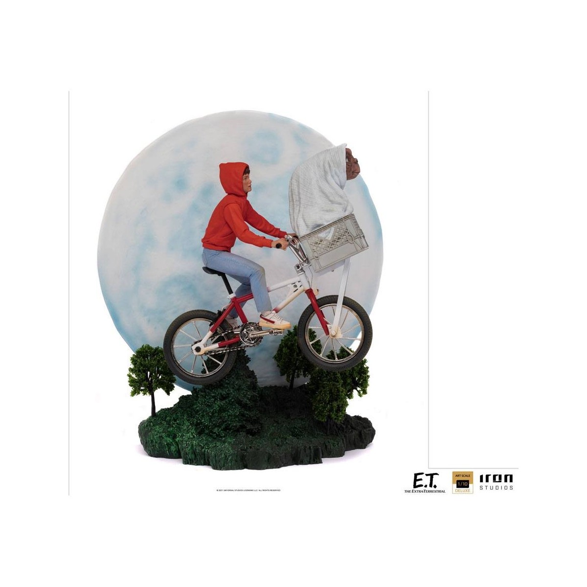 Iron Studios - ET & Elliot - E.T. The Extra-Terrestrial 1/10 BDS Art Scale