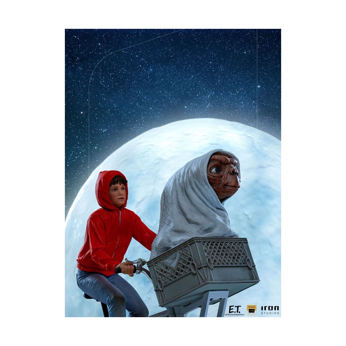 Iron Studios - ET & Elliot - E.T. The Extra-Terrestrial 1/10 BDS Art Scale