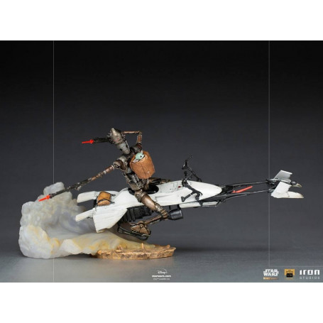 IRON STUDIOS - The Mandalorian - IG-11 y Grogu BDS Art Scale 1/10 - Star Wars
