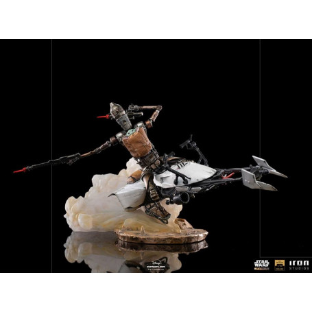 IRON STUDIOS - The Mandalorian - IG-11 y Grogu BDS Art Scale 1/10 - Star Wars