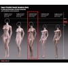 Phicen - TBLeague 1/6 Scale Female Super-Flexible Seamless Body - Medium Tan Body