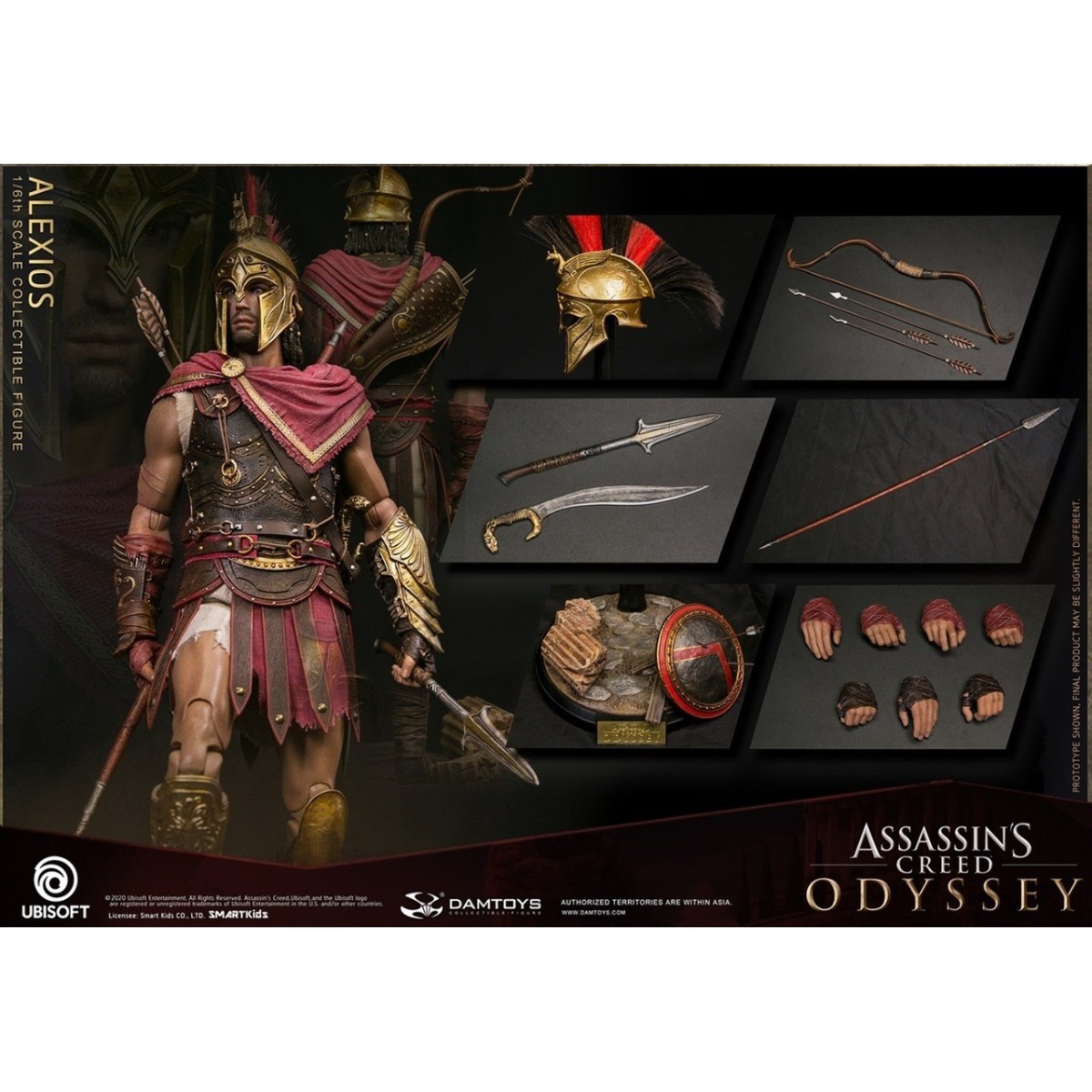 DAM TOYS - Alexios 1/6 - Assassin's Creed Odyssey