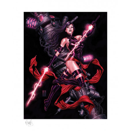 Impresión Marvel - Impresión artística X-Men - Psylocke por Mark Brooks - 46 x 61 cm - sin marco