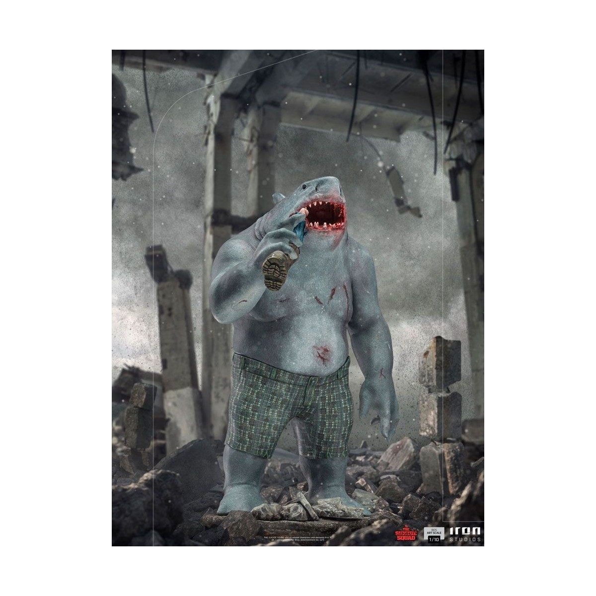 Iron Studios - King Shark - Suicide Squad Bds Art Scale 1/10