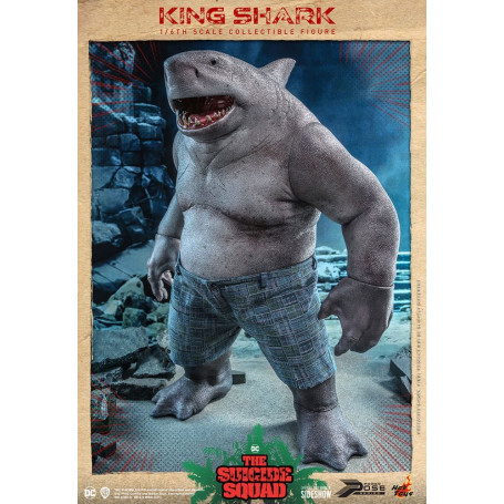 Hot Toys - King Shark Power Pose 1/6 - Suicide Squad