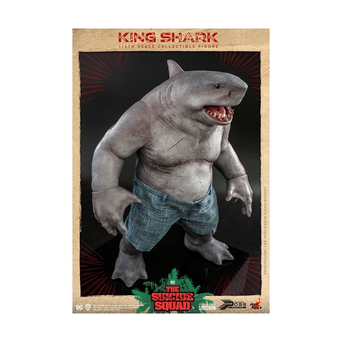 Hot Toys - King Shark Power Pose 1/6 - Suicide Squad