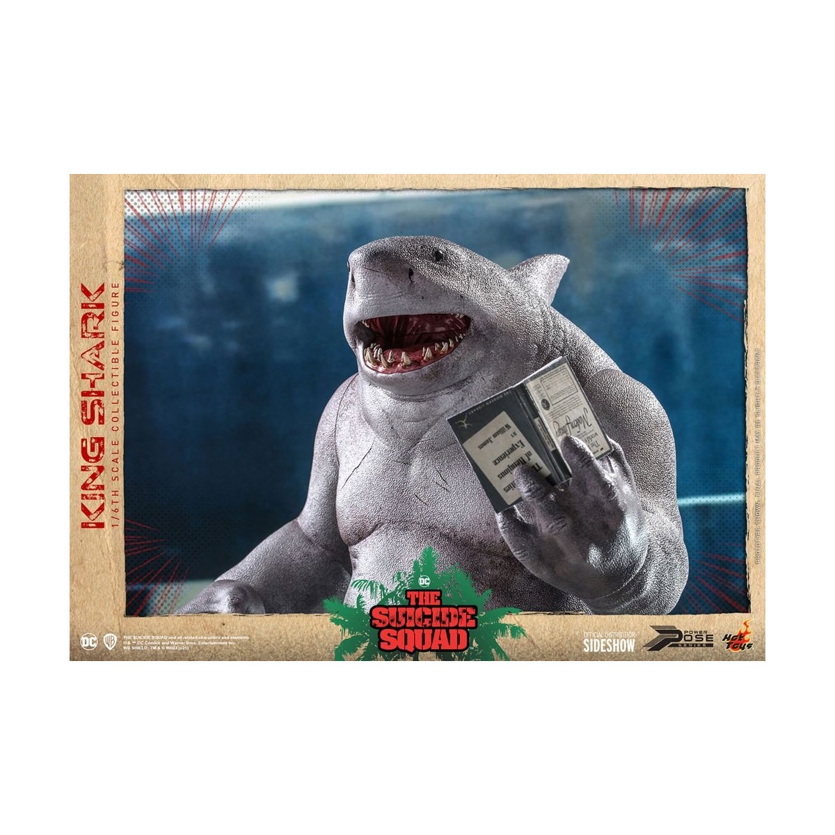 Hot Toys - King Shark Power Pose 1/6 - Suicide Squad