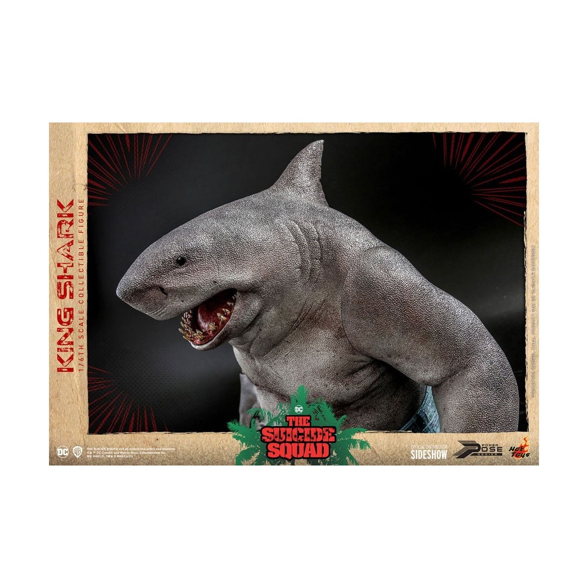 Hot Toys - King Shark Power Pose 1/6 - Suicide Squad
