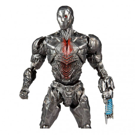 Mc Farlane DC Comics - Cyborg Versión Casco Liga de la Justicia El Corte de Snyder 1/12