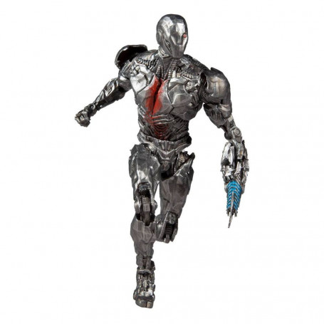 Mc Farlane DC Comics - Cyborg Versión Casco Liga de la Justicia El Corte de Snyder 1/12