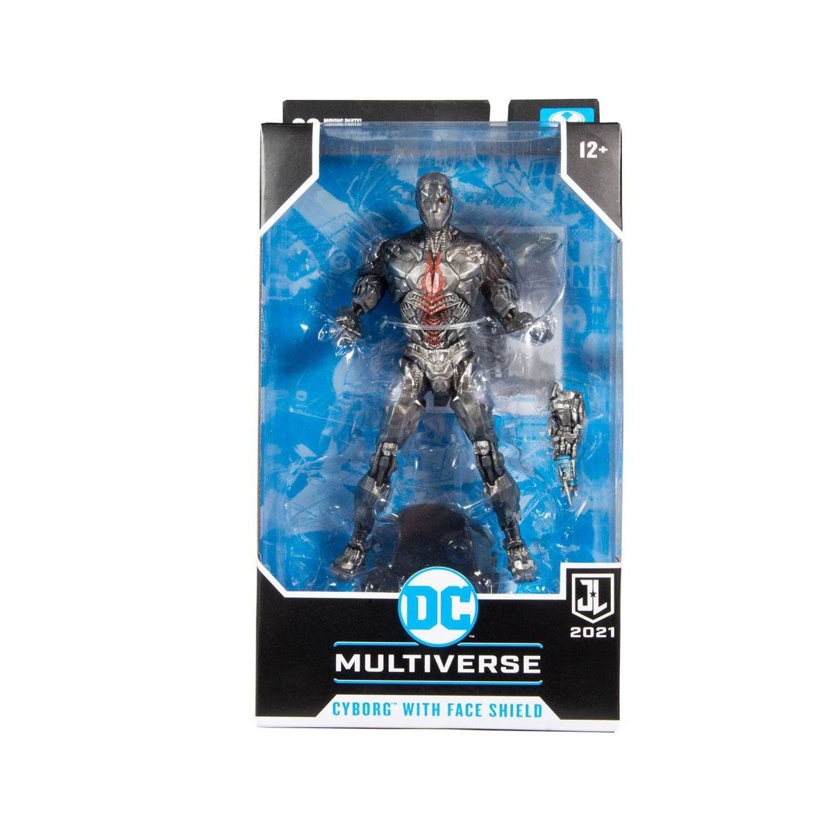 Mc Farlane DC Comics - Cyborg Versión Casco Liga de la Justicia El Corte de Snyder 1/12
