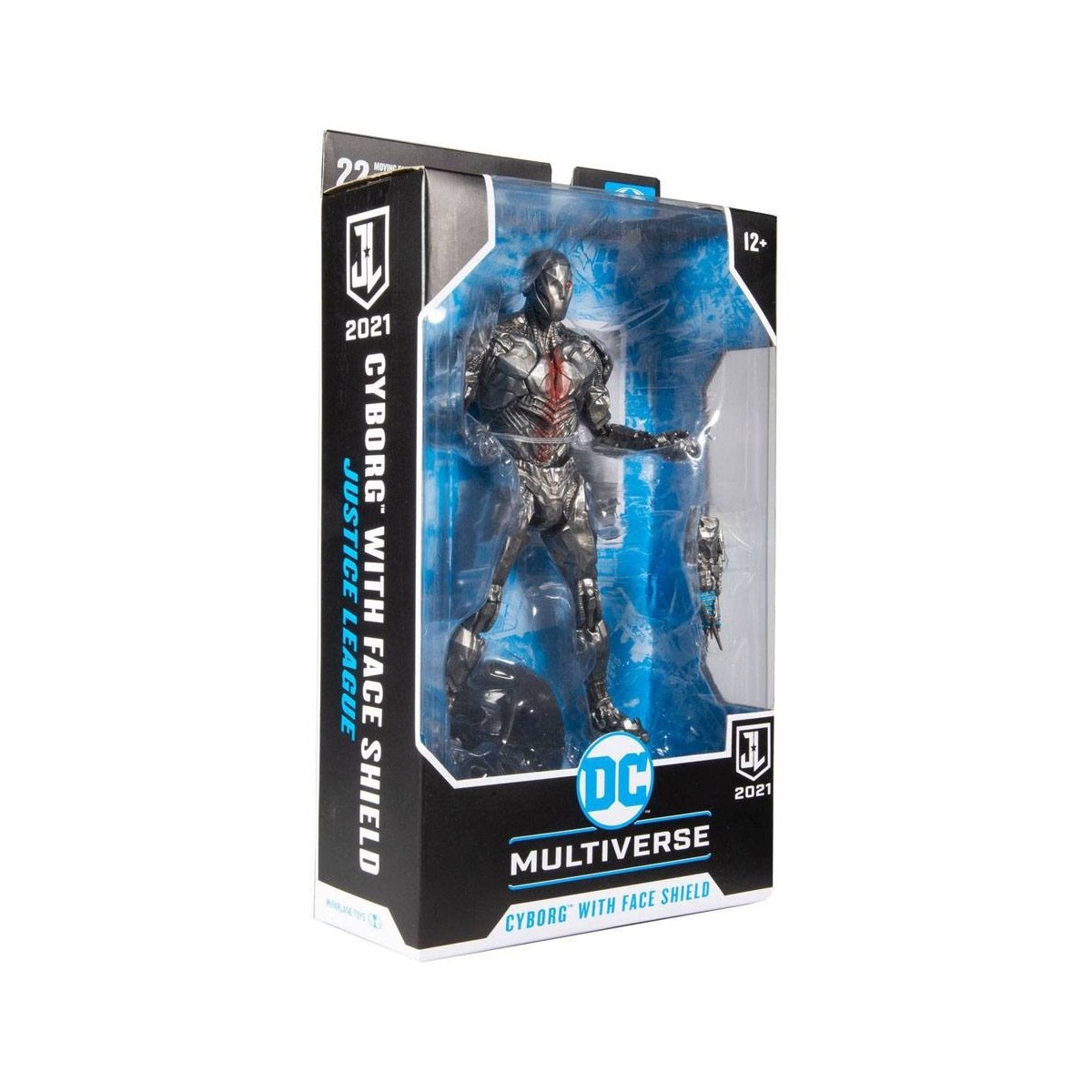 Mc Farlane DC Comics - Cyborg Versión Casco Liga de la Justicia El Corte de Snyder 1/12