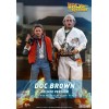 Hot Toys Regreso al Futuro Doc Brown Versión Deluxe 1/6