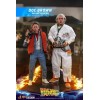 Hot Toys Regreso al Futuro Doc Brown Versión Deluxe 1/6