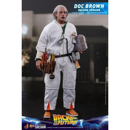Hot Toys Regreso al Futuro Doc Brown Versión Deluxe 1/6