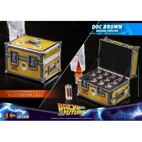 Hot Toys Regreso al Futuro Doc Brown Versión Deluxe 1/6