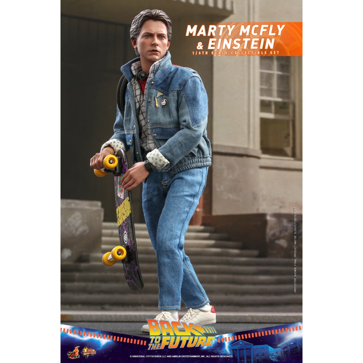 Hot Toys Retour vers le futur Marty McFly figurine 1/6