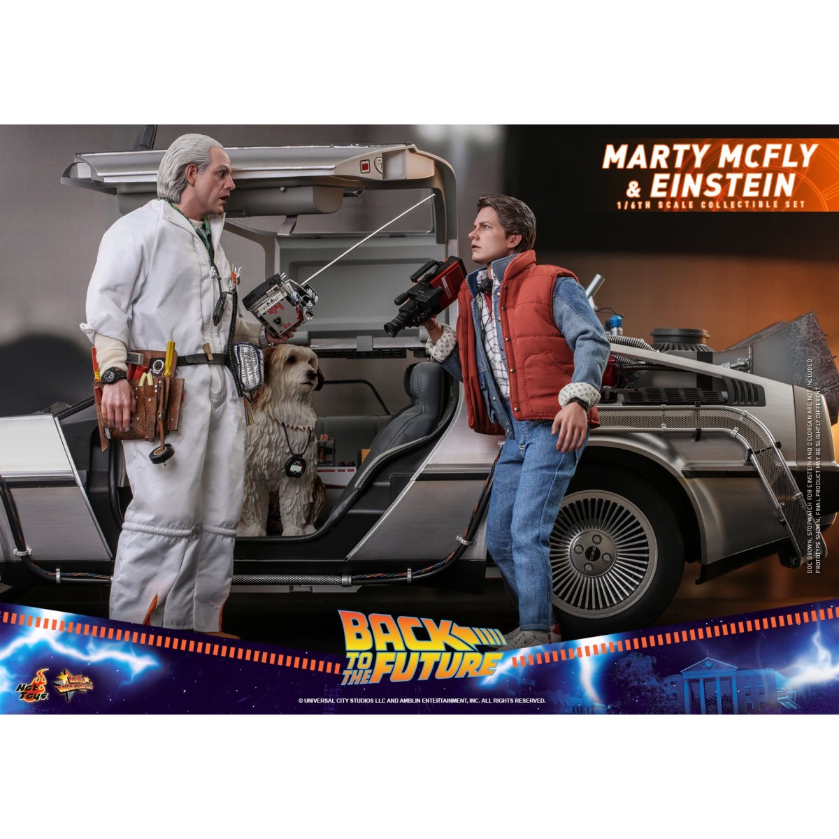 Hot Toys Retour vers le futur Marty McFly figurine 1/6