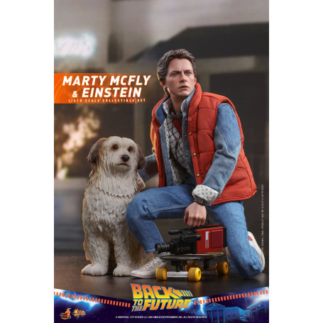 Hot Toys Retour vers le futur Marty McFly figurine 1/6