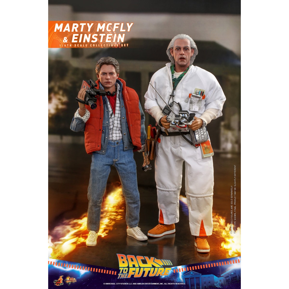 Hot Toys Retour vers le futur Marty McFly figurine 1/6