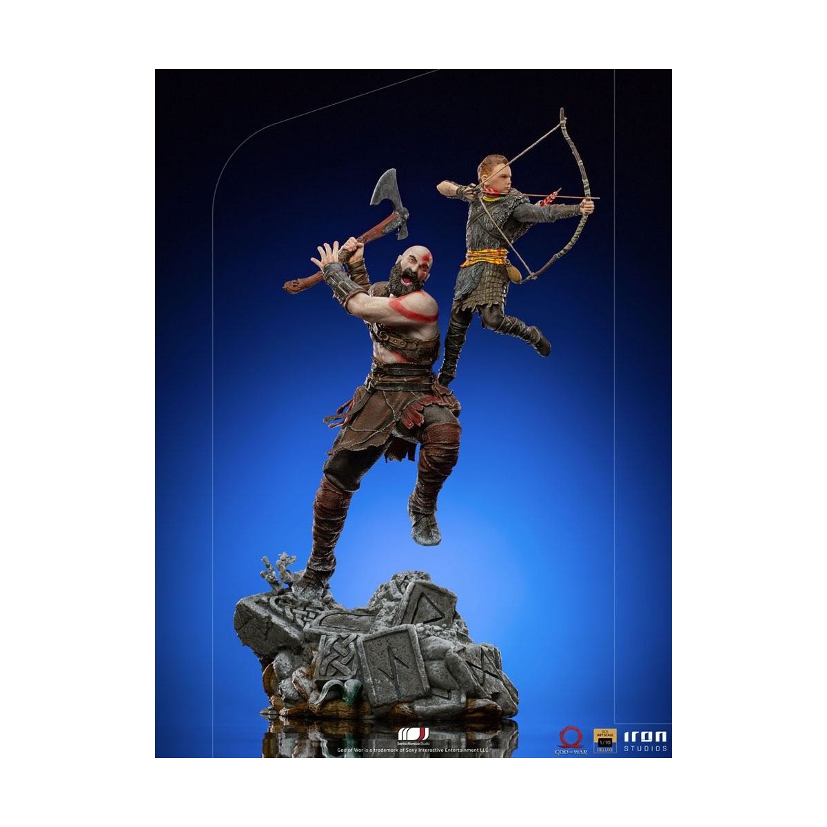 Iron Studios - God of War - Kratos & Atreus V2 - BDS Art Scale 1/10