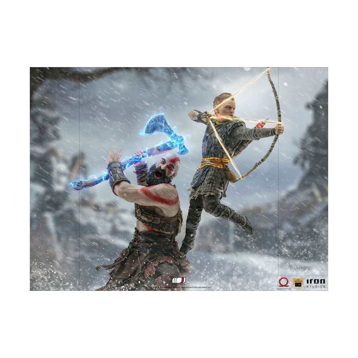 Iron Studios - God of War - Kratos & Atreus V2 - BDS Art Scale 1/10