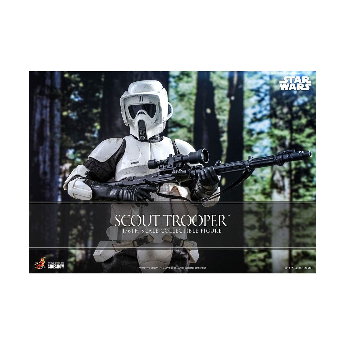 Hot Toys Star Wars Episodio VI Scout Trooper 1/6 Movie Masterpiece