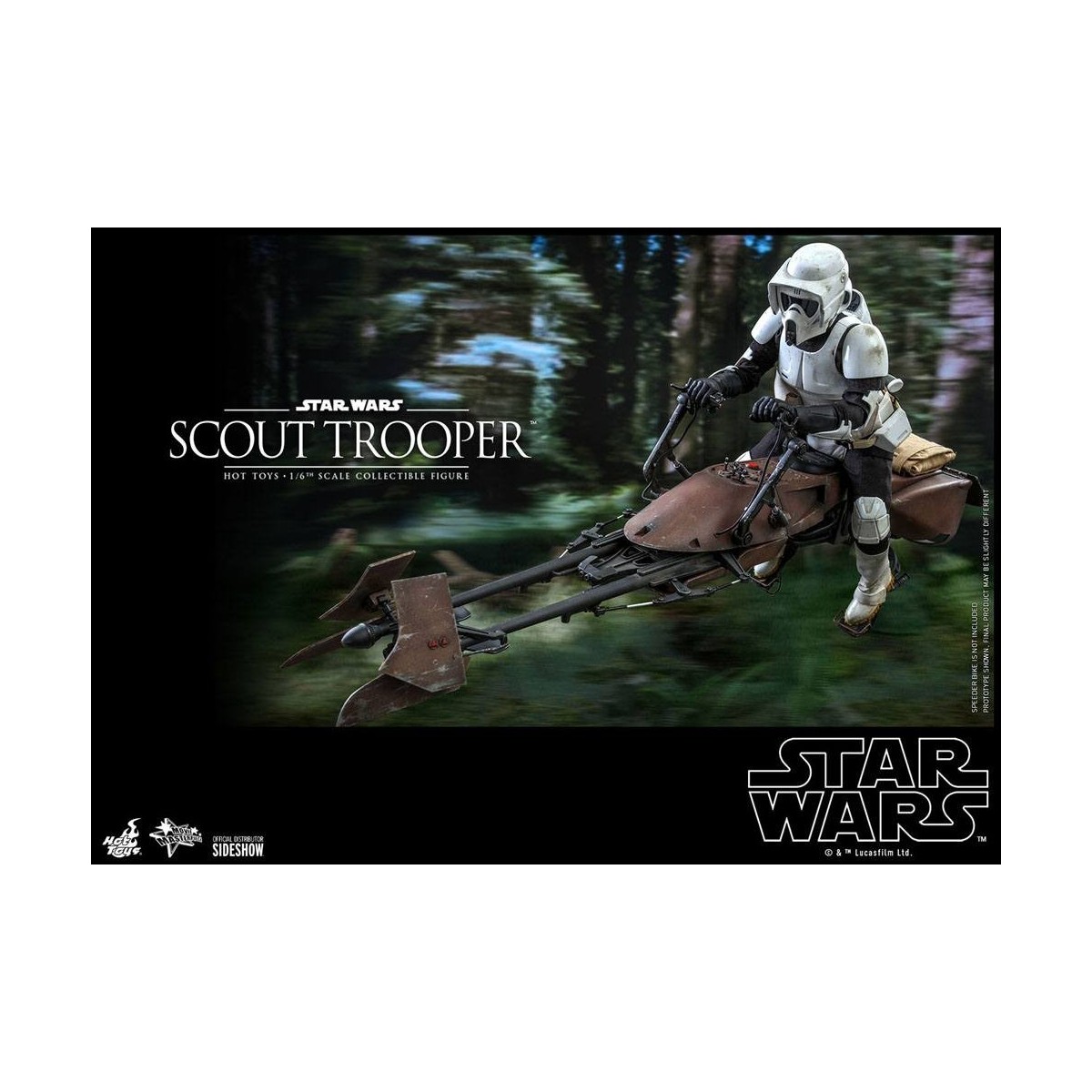 Hot Toys Star Wars Episodio VI Scout Trooper 1/6 Movie Masterpiece