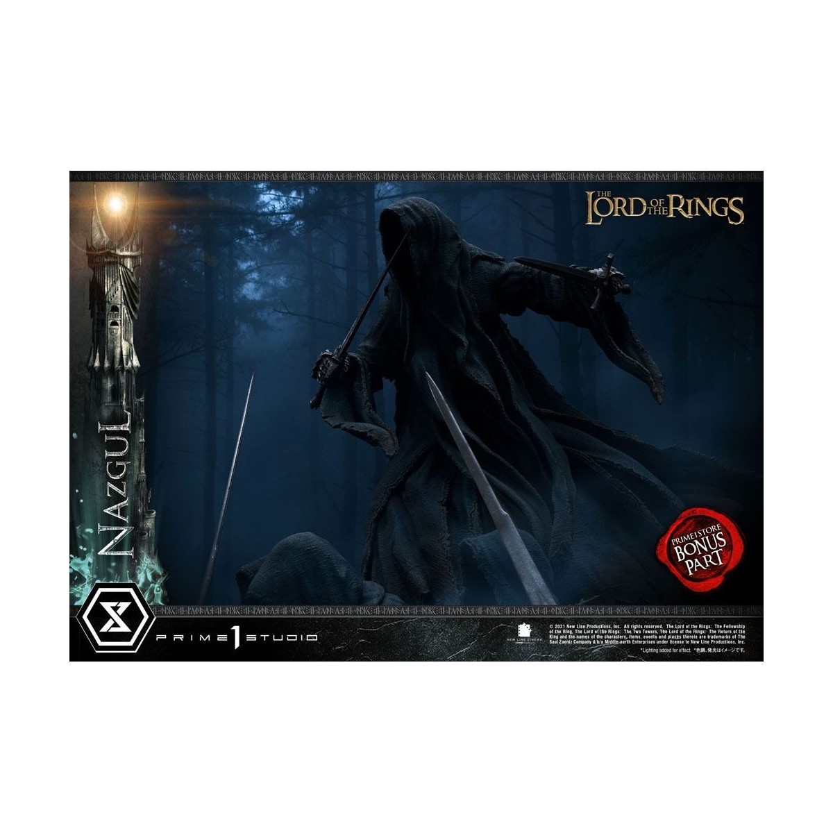 Prime 1 Studio - Nazgul Bonus Version 1/4 - LOTR - El Señor de los Anillos