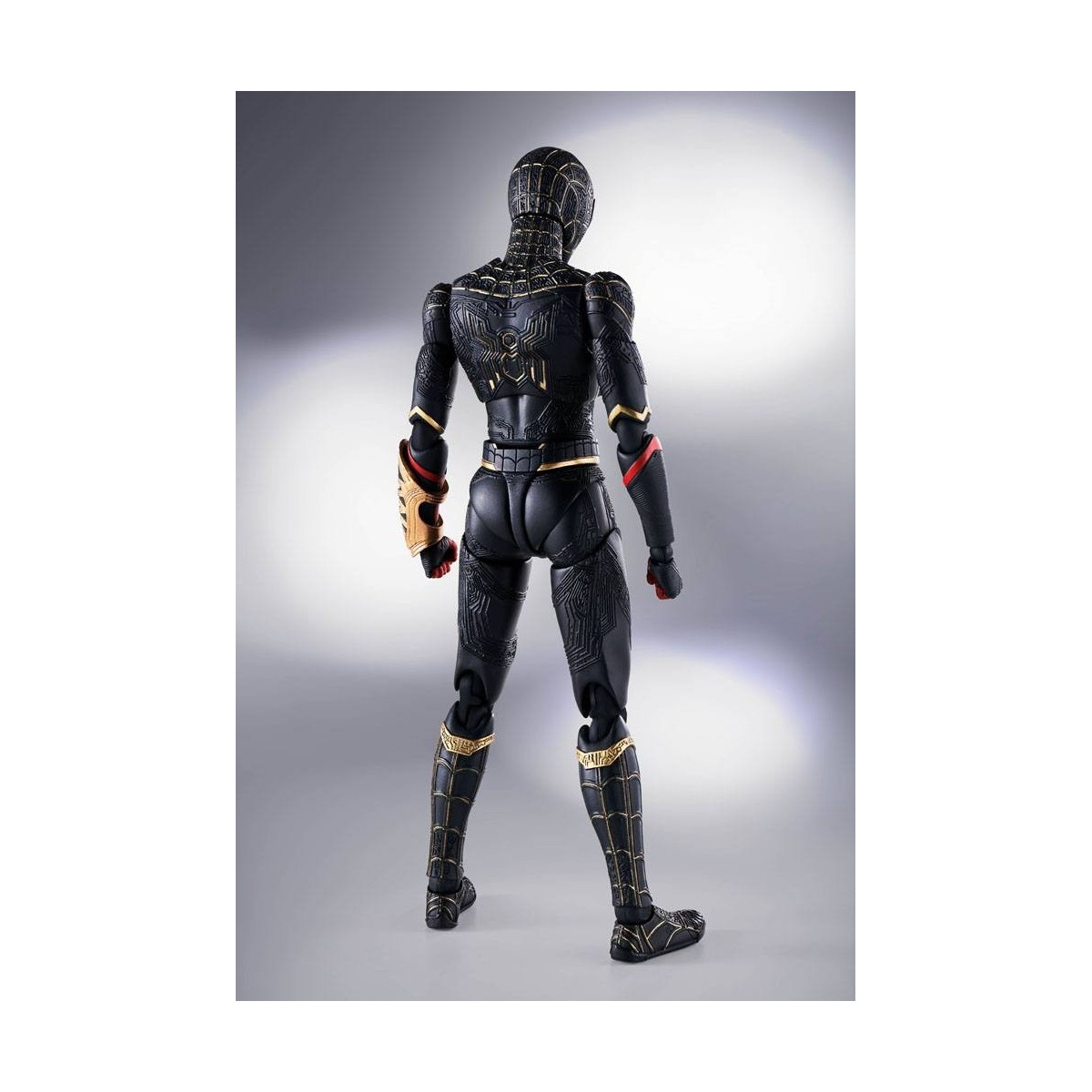 Tamashii - Marvel - Traje negro y dorado de Spider-Man (conjunto especial) - No Way Home - SH Figuarts SHF
