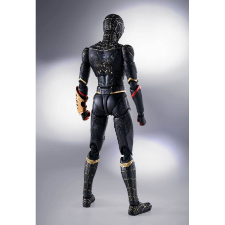 Tamashii - Marvel - Traje negro y dorado de Spider-Man (conjunto especial) - No Way Home - SH Figuarts SHF