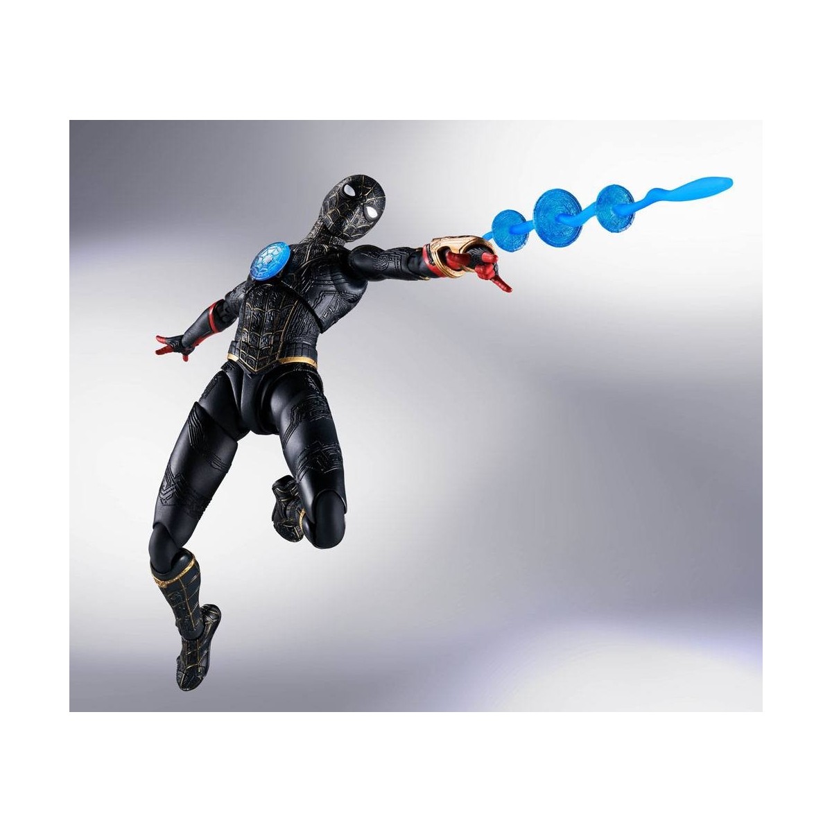 Tamashii - Marvel - Traje negro y dorado de Spider-Man (conjunto especial) - No Way Home - SH Figuarts SHF