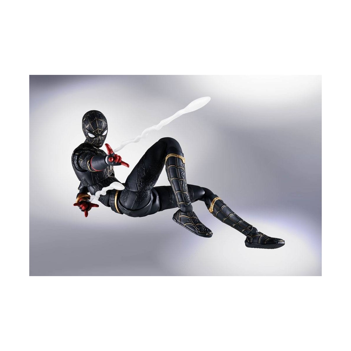 Tamashii - Marvel - Traje negro y dorado de Spider-Man (conjunto especial) - No Way Home - SH Figuarts SHF